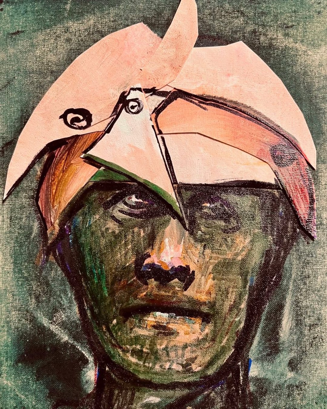 Drawing No. 1,670, 'Boyle found that smoked salmon did the work of a toupee without the stigma.', posted FEB 2, 2024