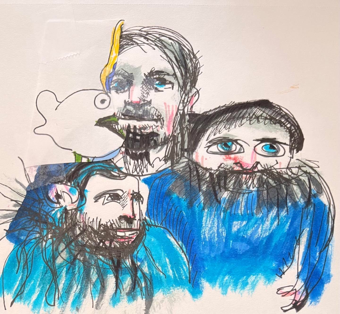 Drawing No. 2,742, 'Franklin's stories tended to go on and on.', posted OCT 9, 2026
