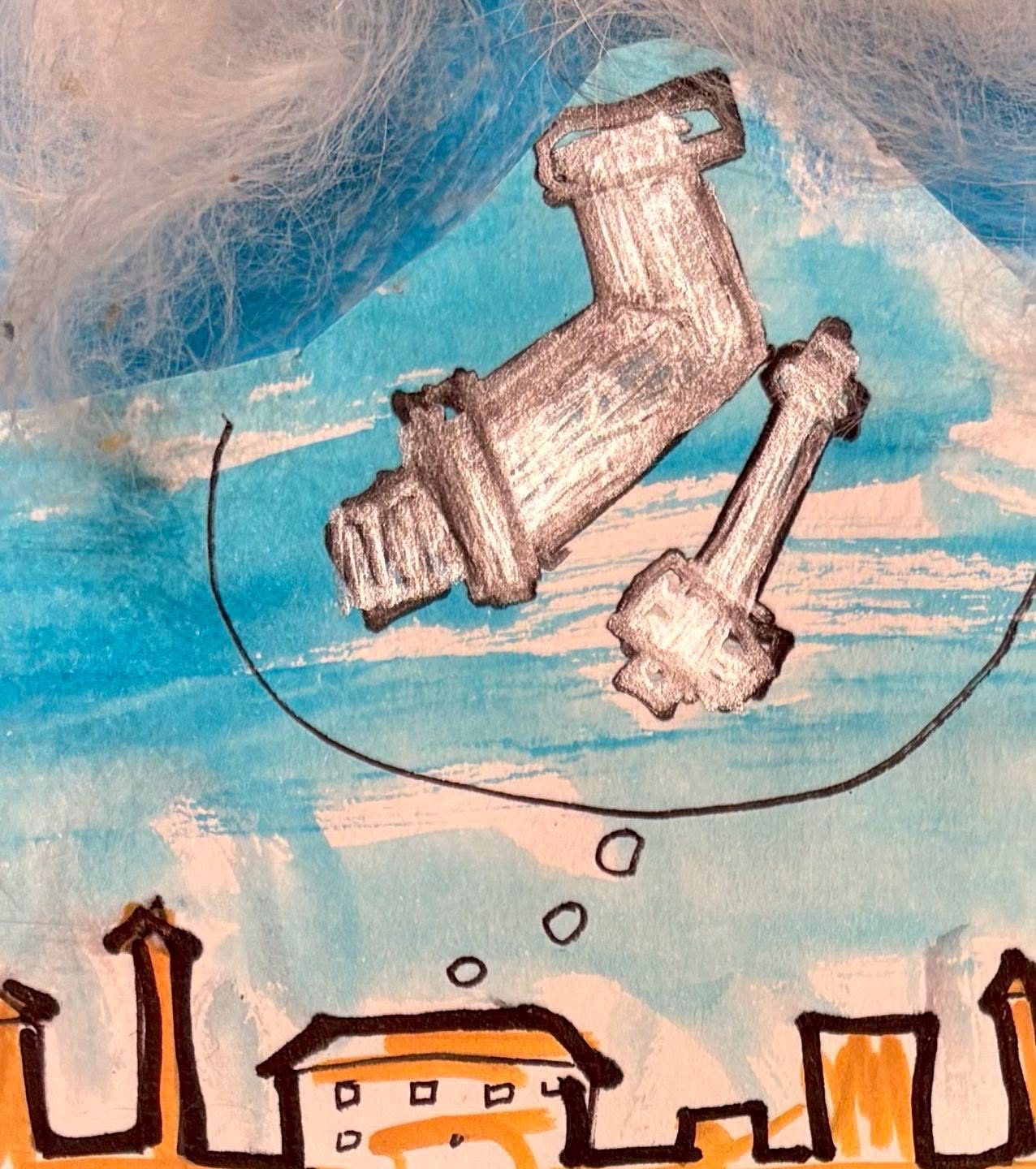 Drawing No. 2,326, 'Gus was having one of his pipe dreams.', posted OCT 8, 2025