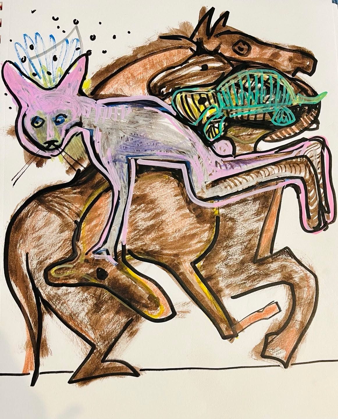 Drawing No. 1,138, 'It was someone’s mistake to hold the tortoise-hare event at Saratoga.', posted SEP 6, 2022