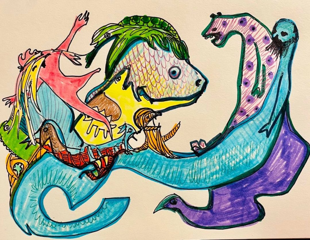 Drawing No. 1,539, 'It was an amicable council meeting.', posted SEP 29, 2023