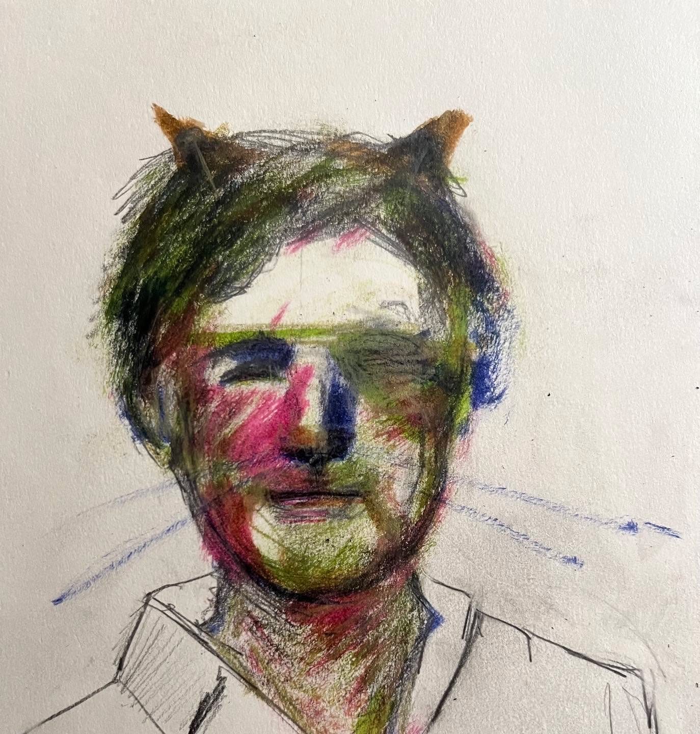 Drawing No. 1,805, 'Bodie identified as a Norwegian Forest Cat.', posted JUN 8, 2024