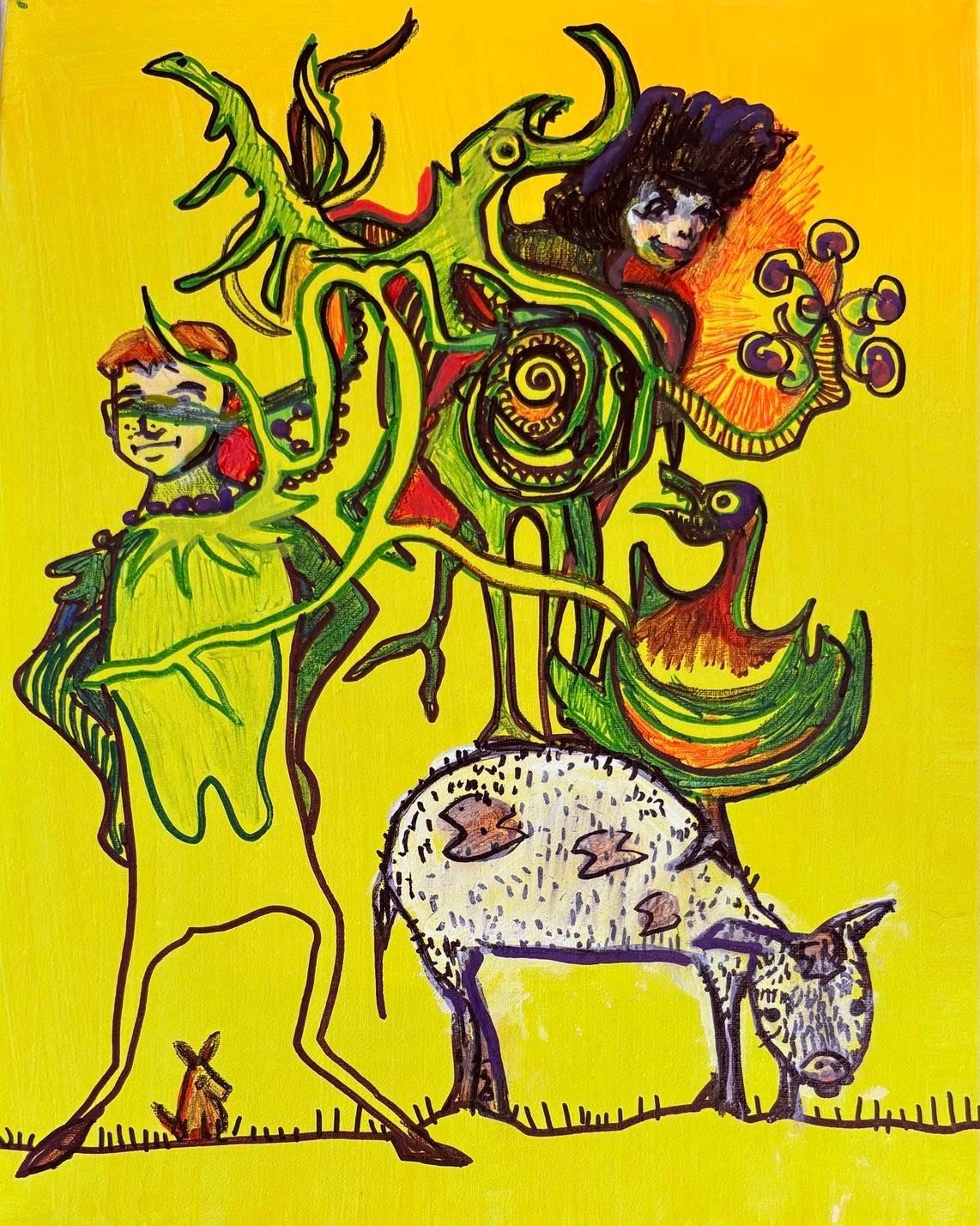 Drawing No. 2,727, 'When housing prices skyrocketed in Riverdale, Archie and Veronica bought a starter house on Mars.', posted SEP 24, 2026