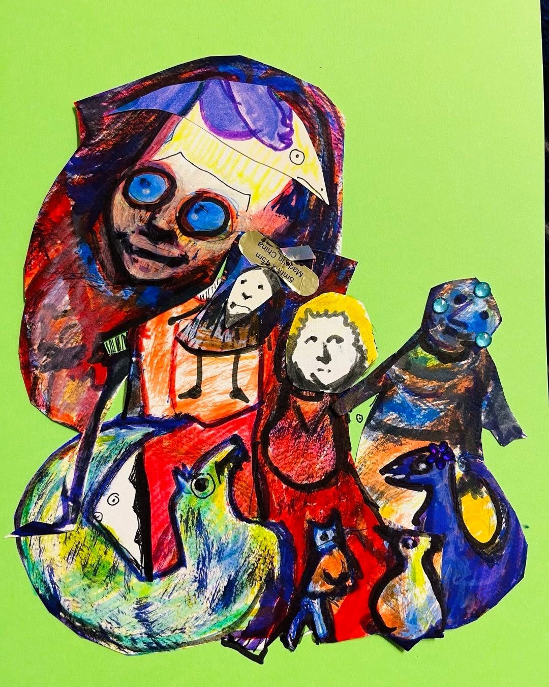 Drawing No. 1,608, 'You had to show up for the company party but enjoying it was optional.', posted DEC 2, 2023