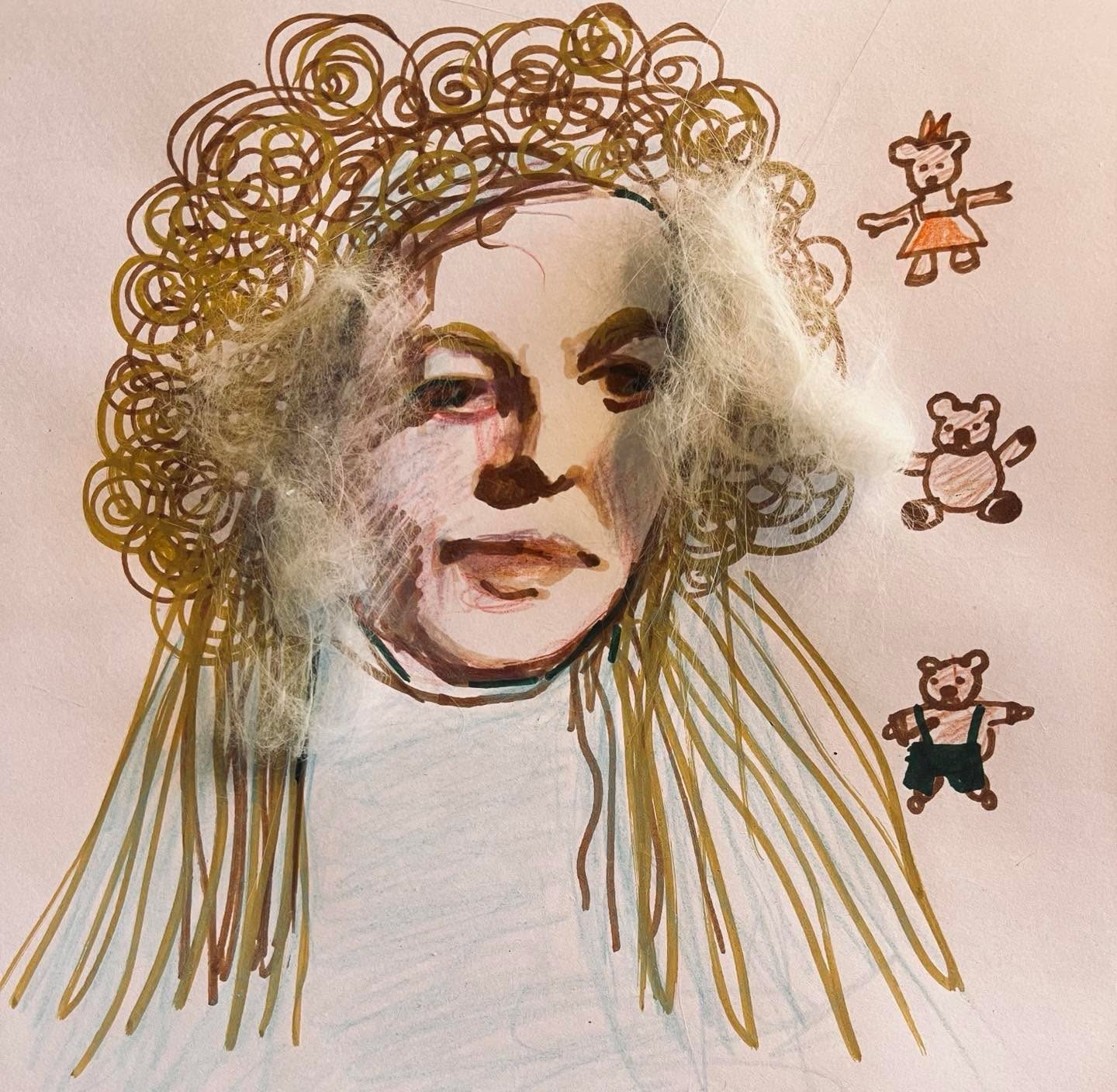 Drawing No. 1,403, 'As an older woman, Goldilocks quit her habit of breaking and entering--and contributed generously to an animal sanctuary.', posted MAY 22, 2023