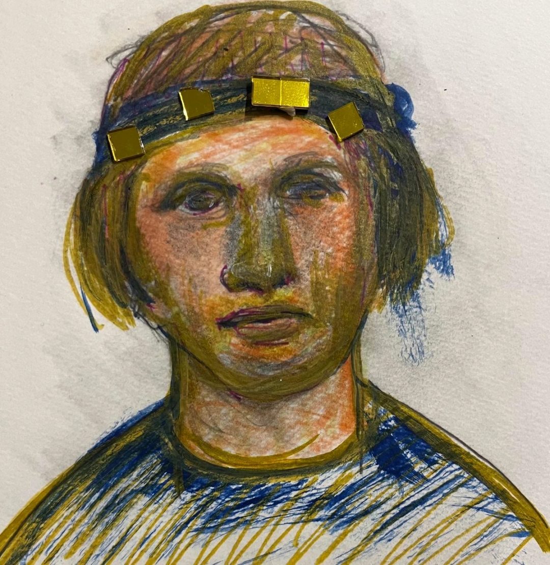 Drawing No. 1,621, 'Even in high school, Midas irritated everyone by calling himself, Golden Boy.', posted DEC 15, 2023
