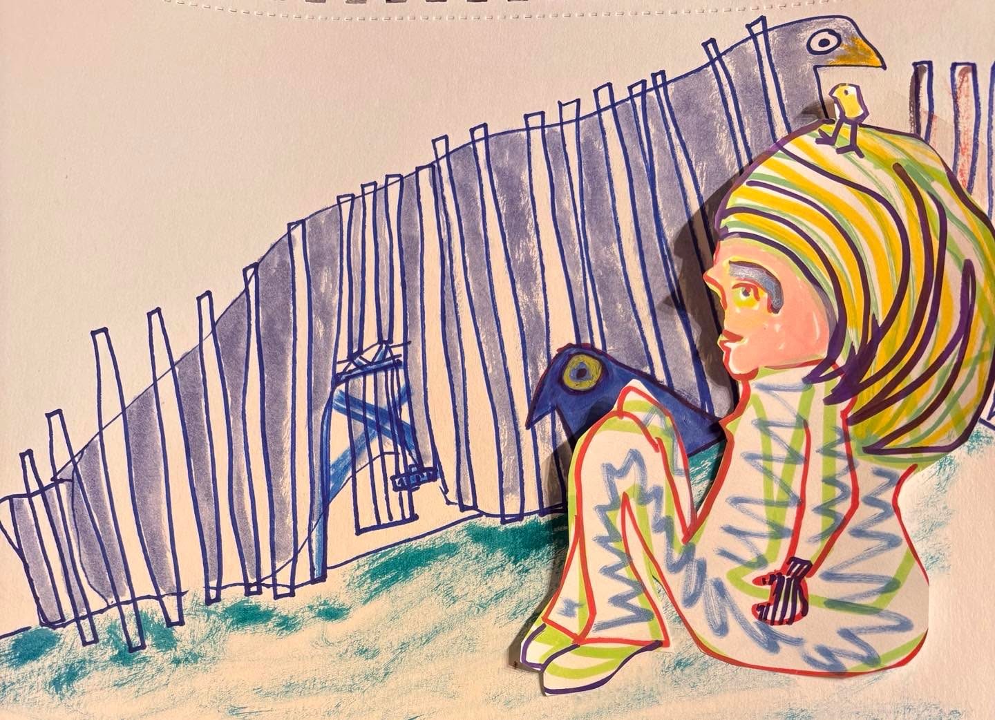 Drawing No. 2,434, 'Peck seemed to be walling himself off from Cerise and the kids.', posted JAN 17, 2026