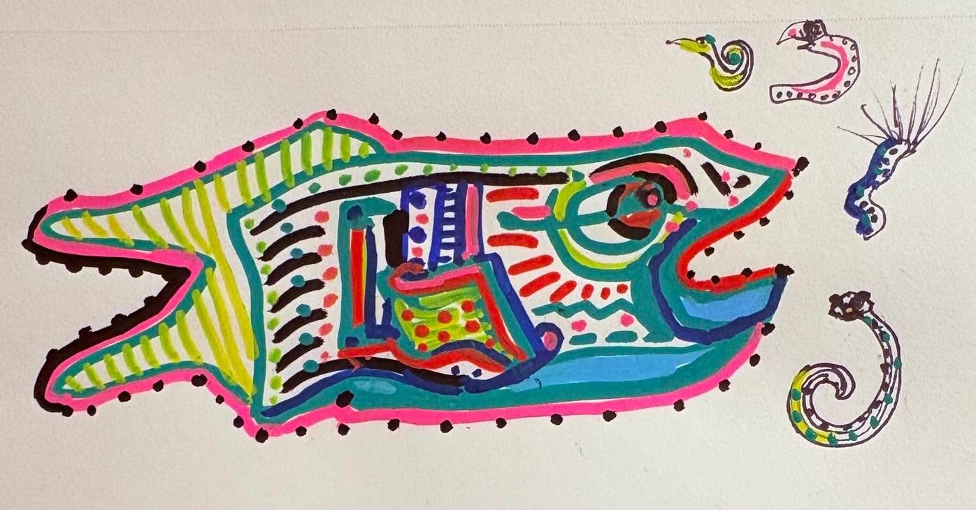 Drawing No. 2,711, 'Fiske liked to order his lunch off-menu.', posted SEP 12, 2026