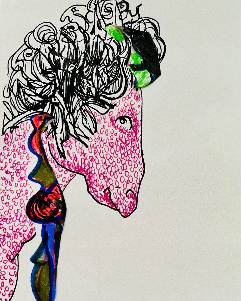 Drawing No. 1,960, 'Terry created her own one-of-a-kind Halloween costume.', posted OCT 31, 2024