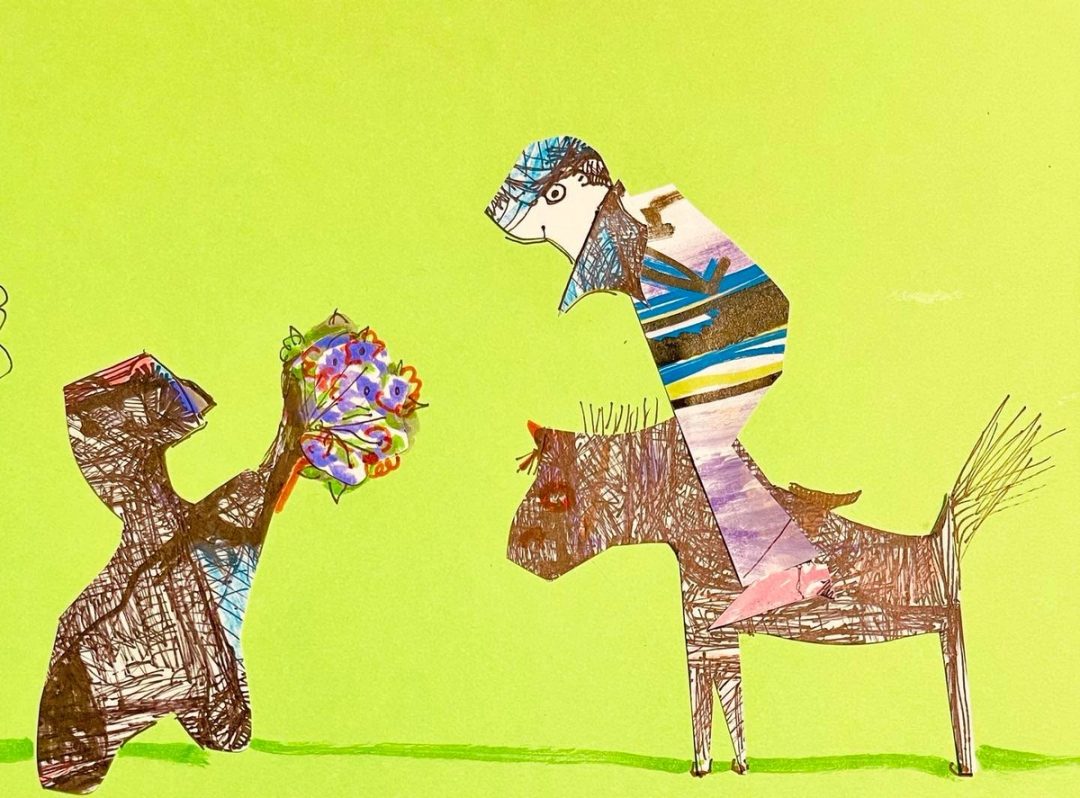 Drawing No. 1,716, 'Willard's trick riding won him a small but loyal fan club.', posted MAR 17, 2024