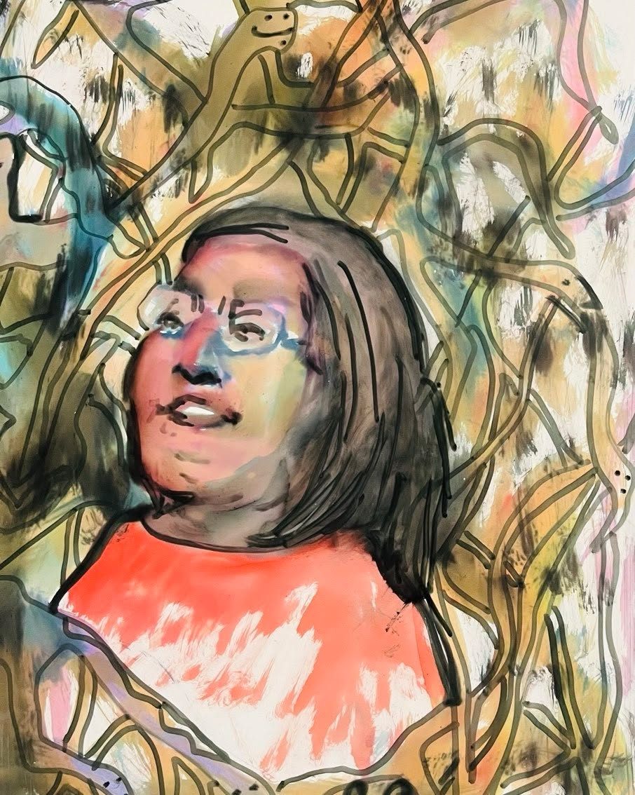 Drawing No. 1,334, 'Never one to brag, Maisie was thrilled to be named world class mold whisperer.', posted MAR 17, 2023
