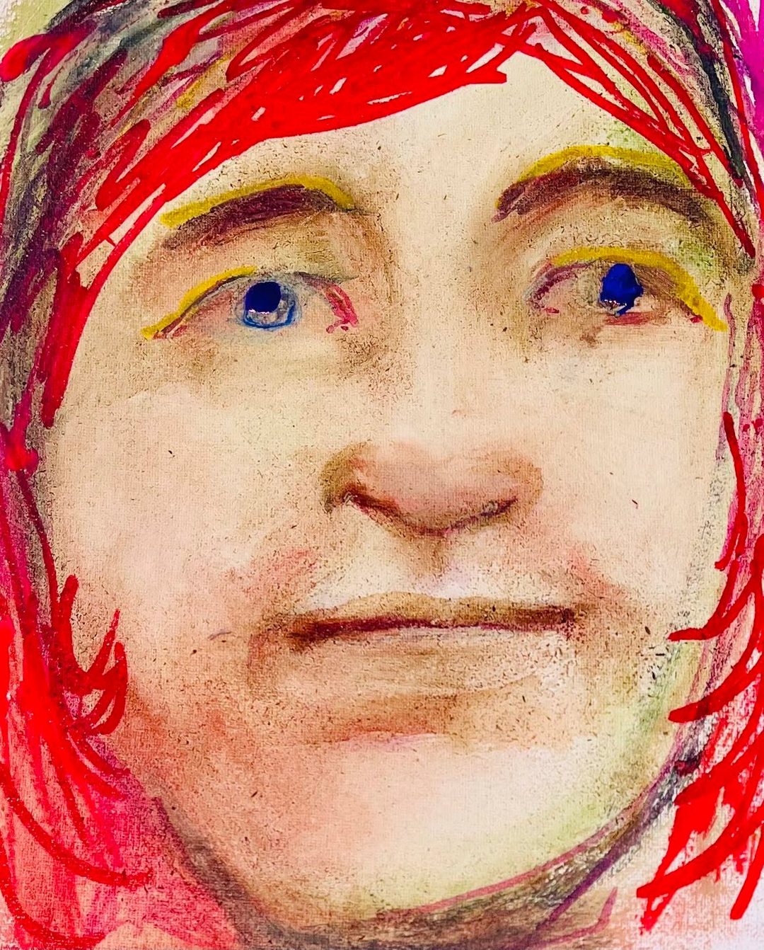 Drawing No. 1,248, 'Madison felt altogether different as a redhead.', posted DEC 22, 2022