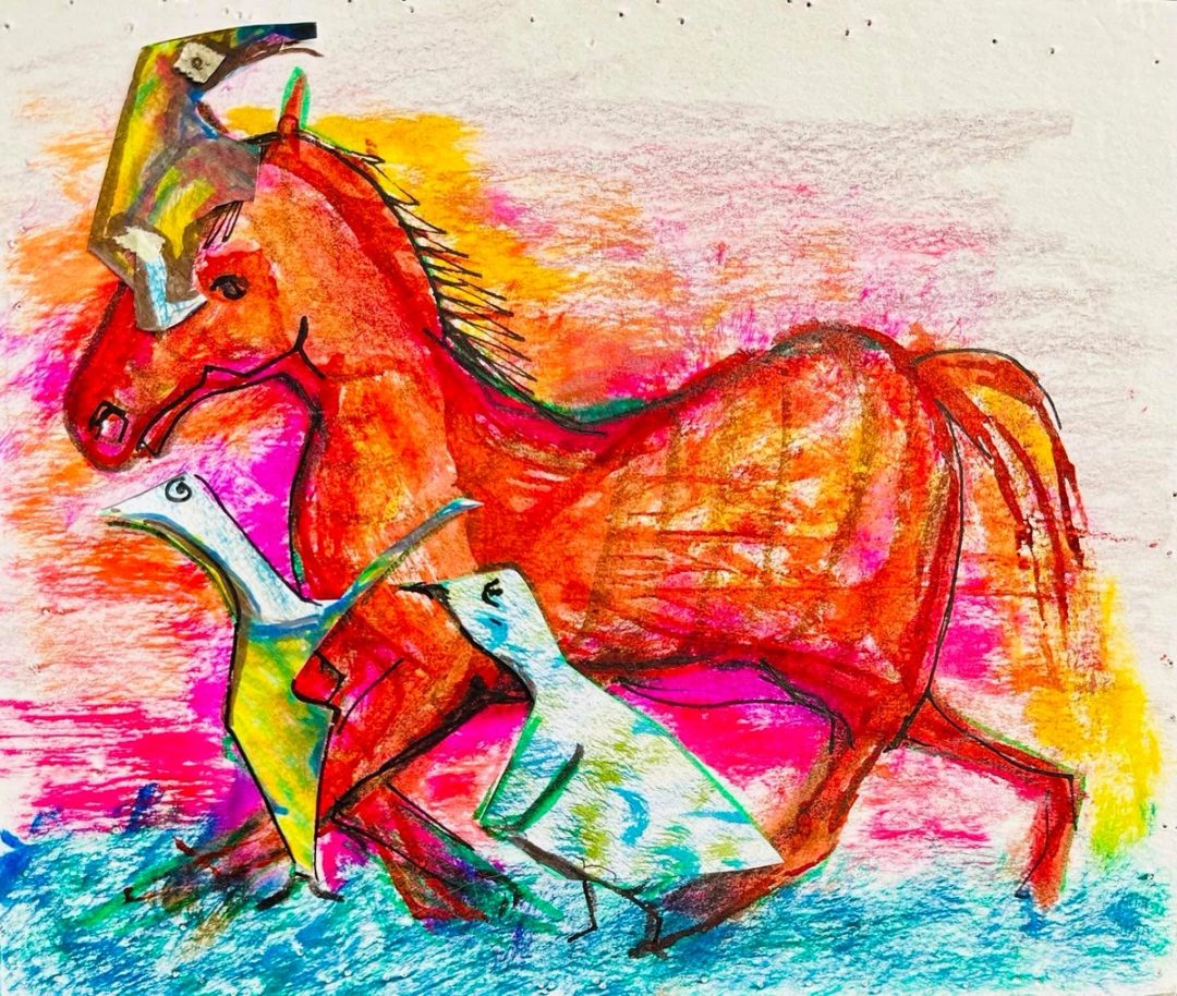 Drawing No. 1,964, 'The strawberry roam was favored to win the Breeders Cup race.', posted NOV 2, 2024