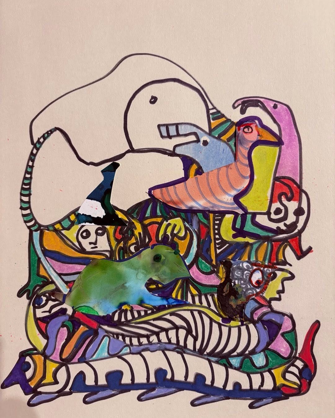 Drawing No. 2,662, 'The freshman dorm was cozy, but as noisy as a subway train at rush hour.', posted JUL 29, 2026