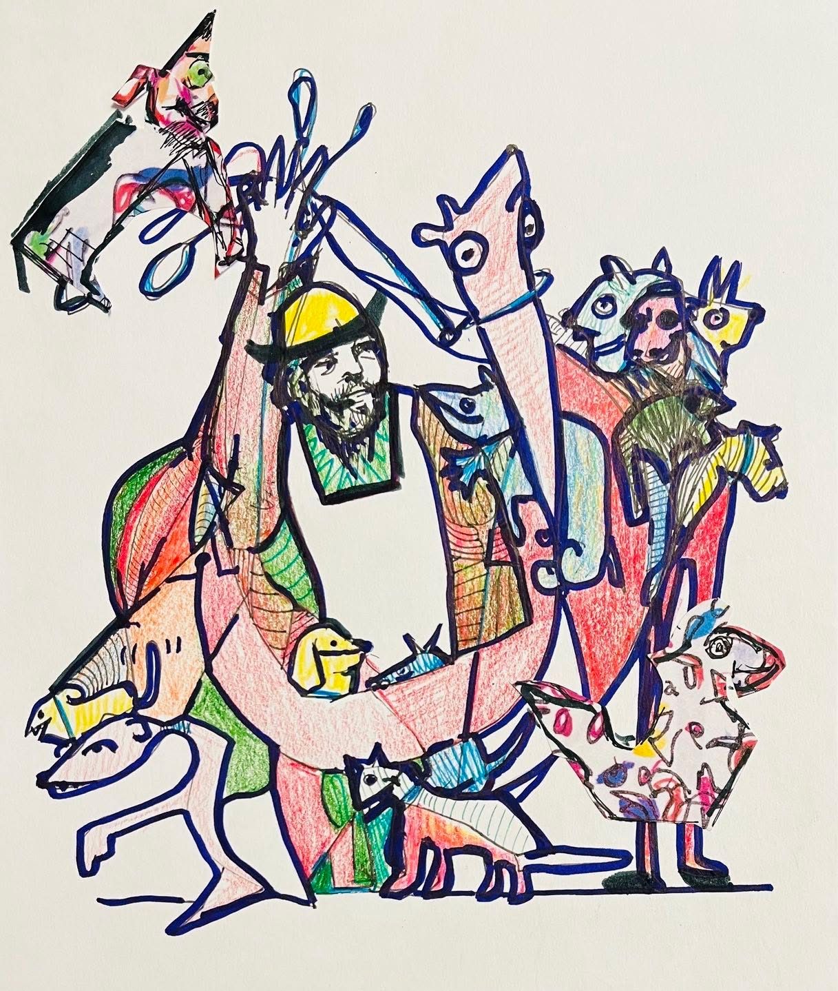 Drawing No. 1,982, 'Marvel always had t be top dog.', posted NOV 19, 2024