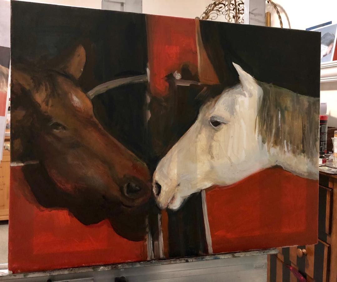 Drawing No. 16, 'Recent commission: Annie and Jack', posted JAN 21, 2019