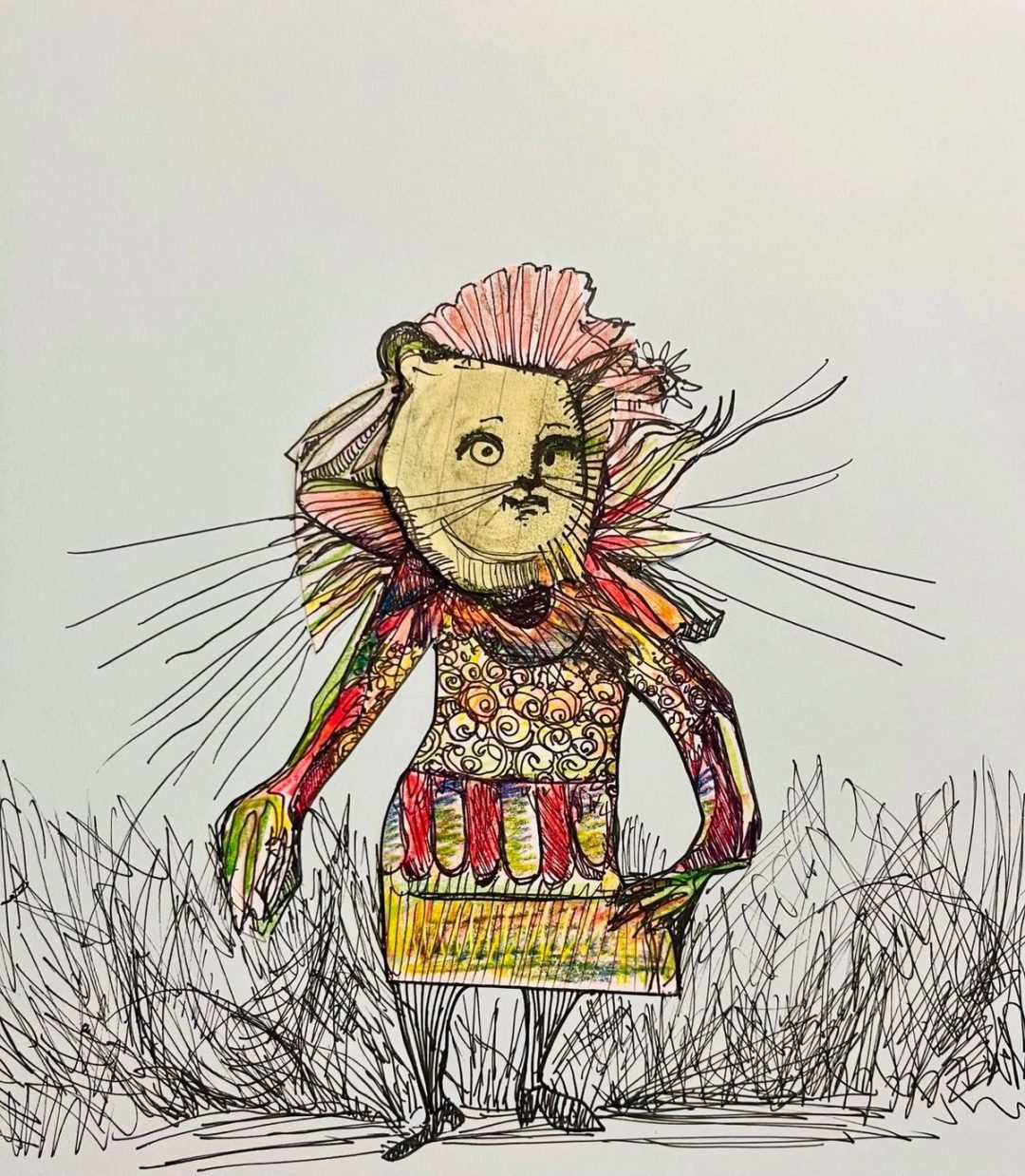 Drawing No. 1,899, 'Mega-influencer PKatz brought lost glamour to the struggling MeowMix brand.', posted SEP 3, 2024