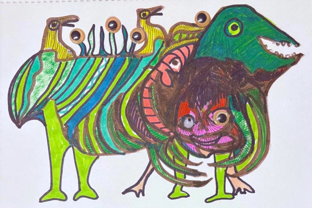 Drawing No. 2,227, 'Tourist season was in full swing.', posted JUL 5, 2025