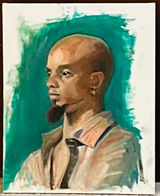 Drawing No. 1,883, 'Thank you, Costa Vavagiakis for a wonderful week of painting and learning in your portrait workshop at ASL.', posted AUG 18, 2024