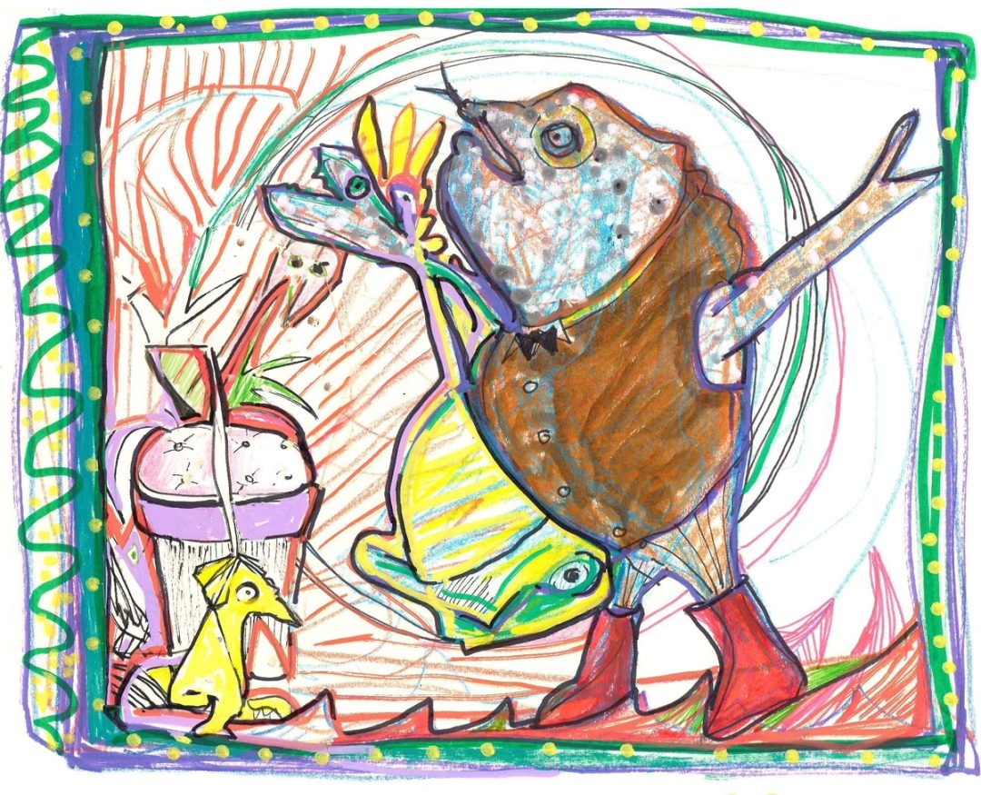 Drawing No. 1,079, 'Now What', posted JUL 11, 2022