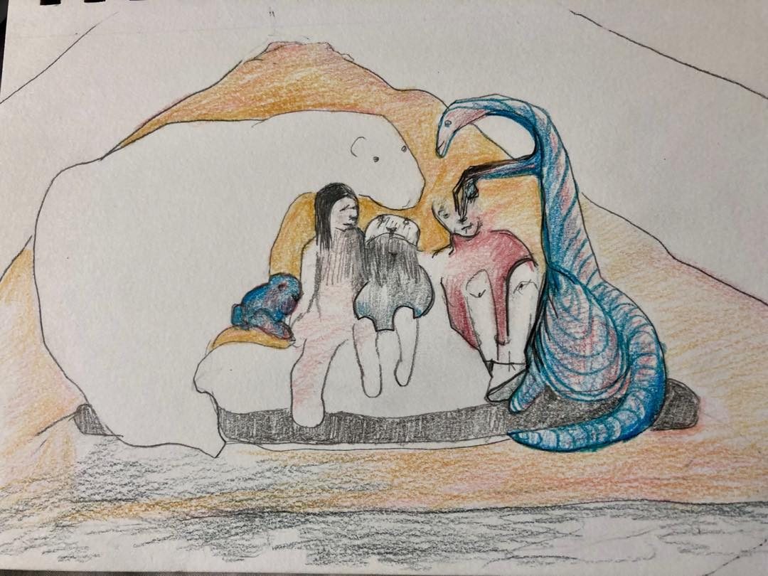 Drawing No. 51, 'Family dynamics', posted SEP 4, 2019