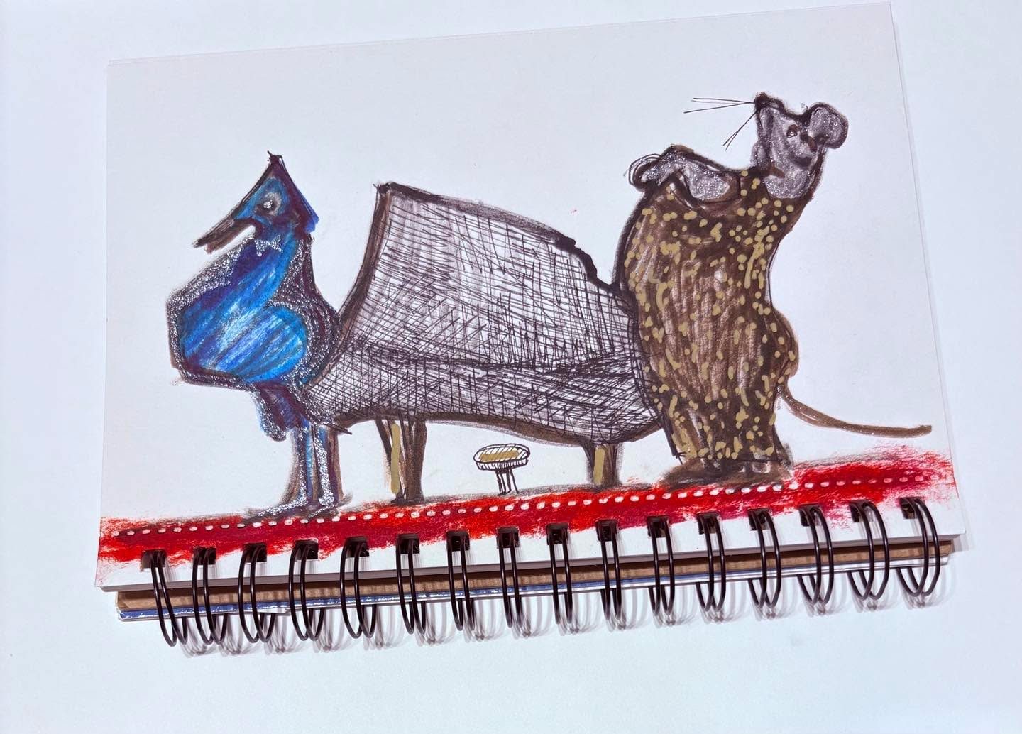 Drawing No. 2,257, 'The Rishpans' concert tour was getting mixed reviews.', posted AUG 3, 2025