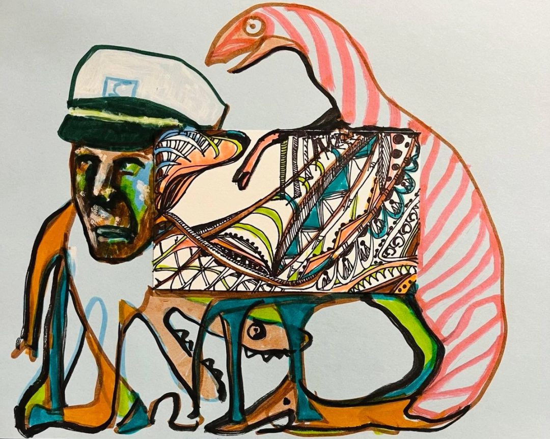 Drawing No. 1,327, 'Reed's new tat was not going to fit.', posted MAR 9, 2023