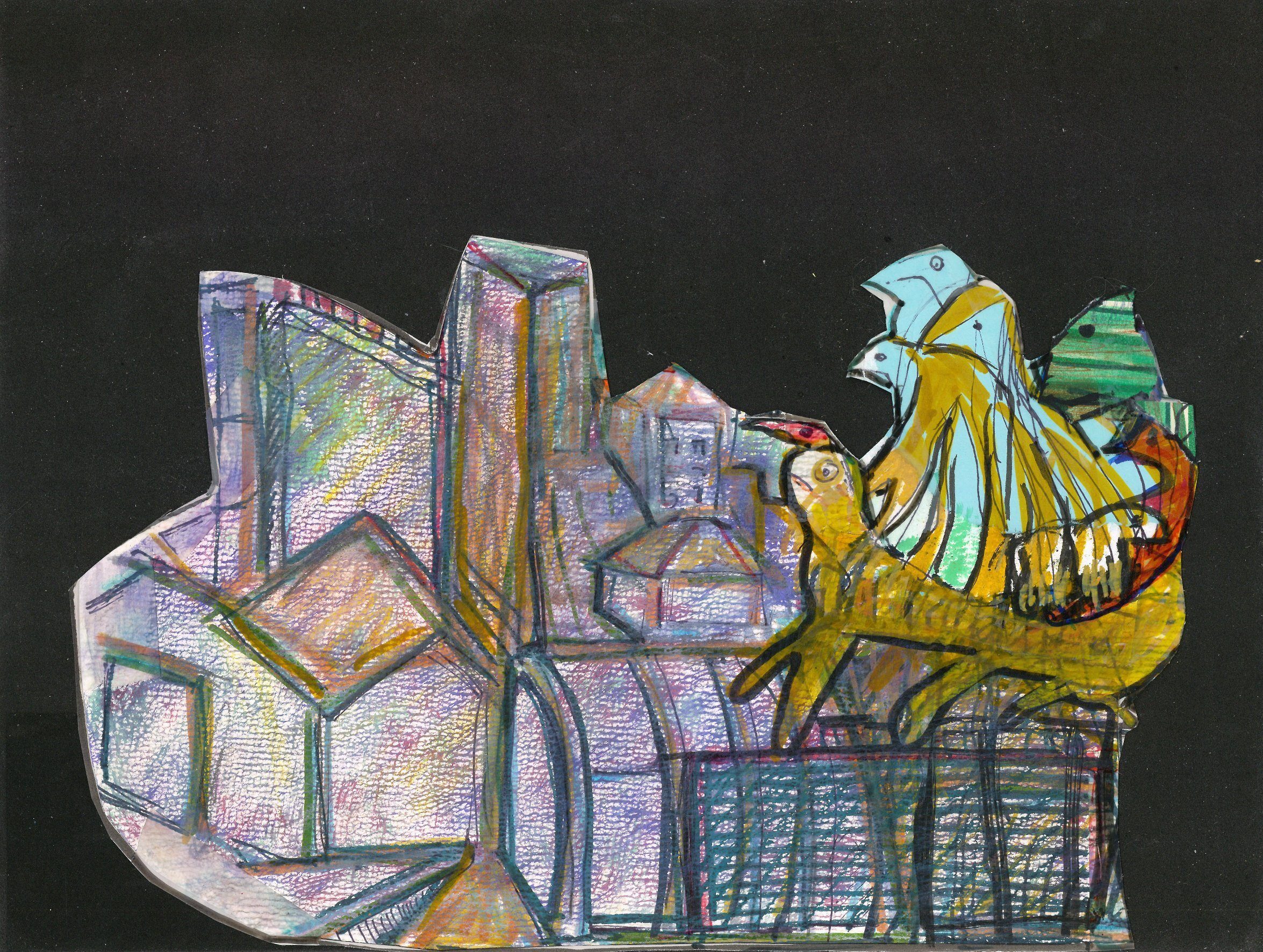 Drawing No. 2,107, 'Where Is the Nightlife', posted MAR 24, 2025