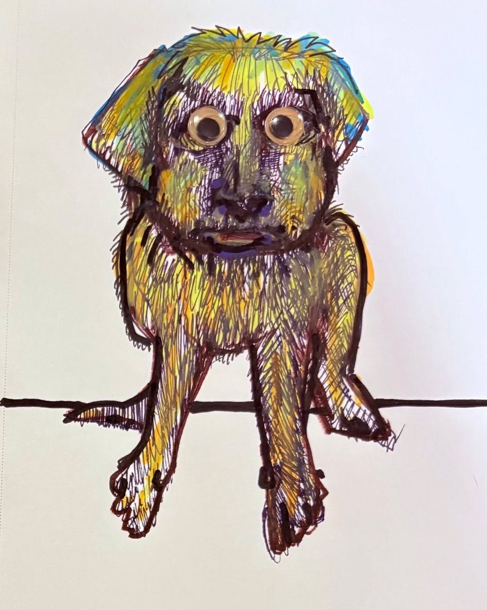 Drawing No. 2,664, 'Ethel hoped the new hairdo made her look youthful.', posted JUL 31, 2026