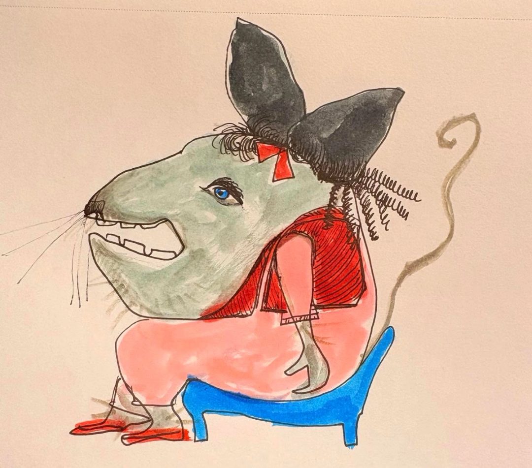 Drawing No. 2,724, 'Mamie, one of the original Mouseketeers, has stories you wouldn't believe.', posted SEP 22, 2026