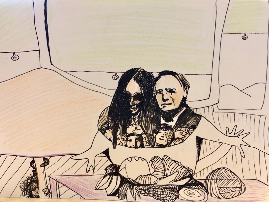 Drawing No. 91, 'Tea for 22', posted OCT 3, 2019