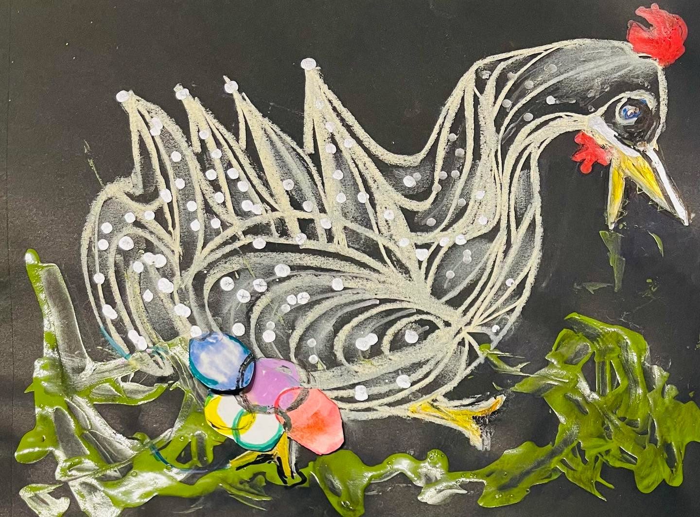 Drawing No. 1,789, 'With egg-laying now an official Olympic sport, Henrietta was training day and night.', posted MAY 24, 2024