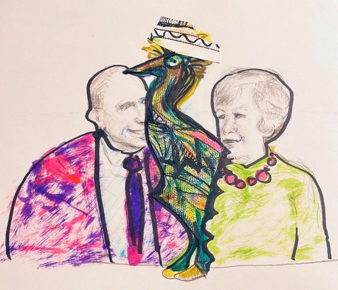 Drawing No. 1,751, 'Terry's birthday party was wild.', posted APR 16, 2024