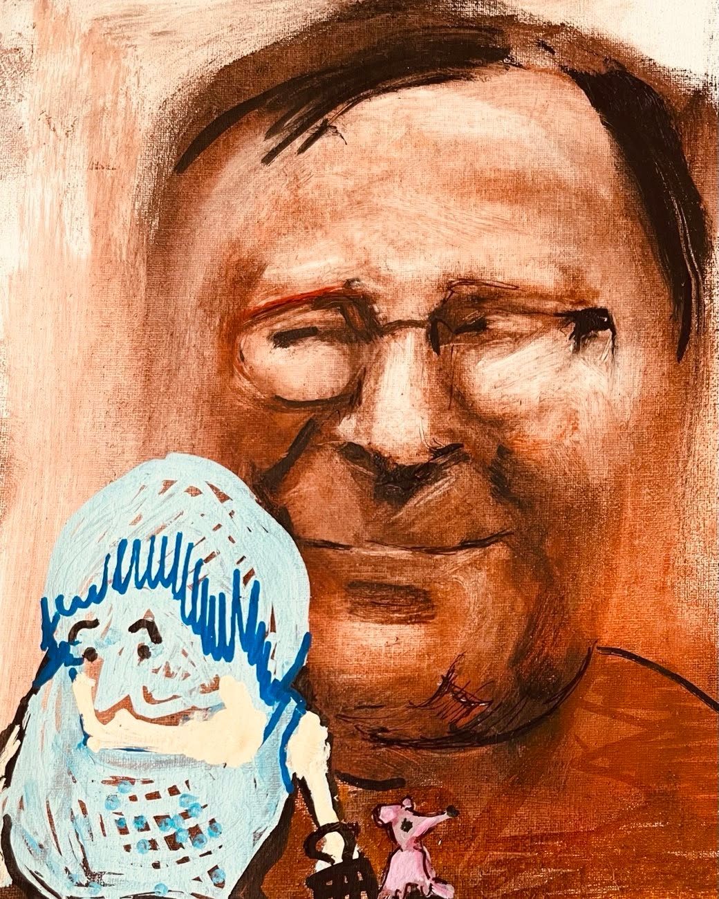 Drawing No. 1,133, 'Jessie was 112, but she still did her shopping and cooking.', posted SEP 1, 2022