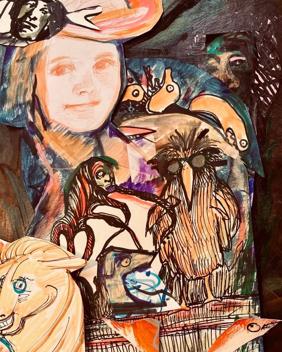 Drawing No. 1,270, 'M always had the best adventures with her grandparents.', posted JAN 13, 2023
