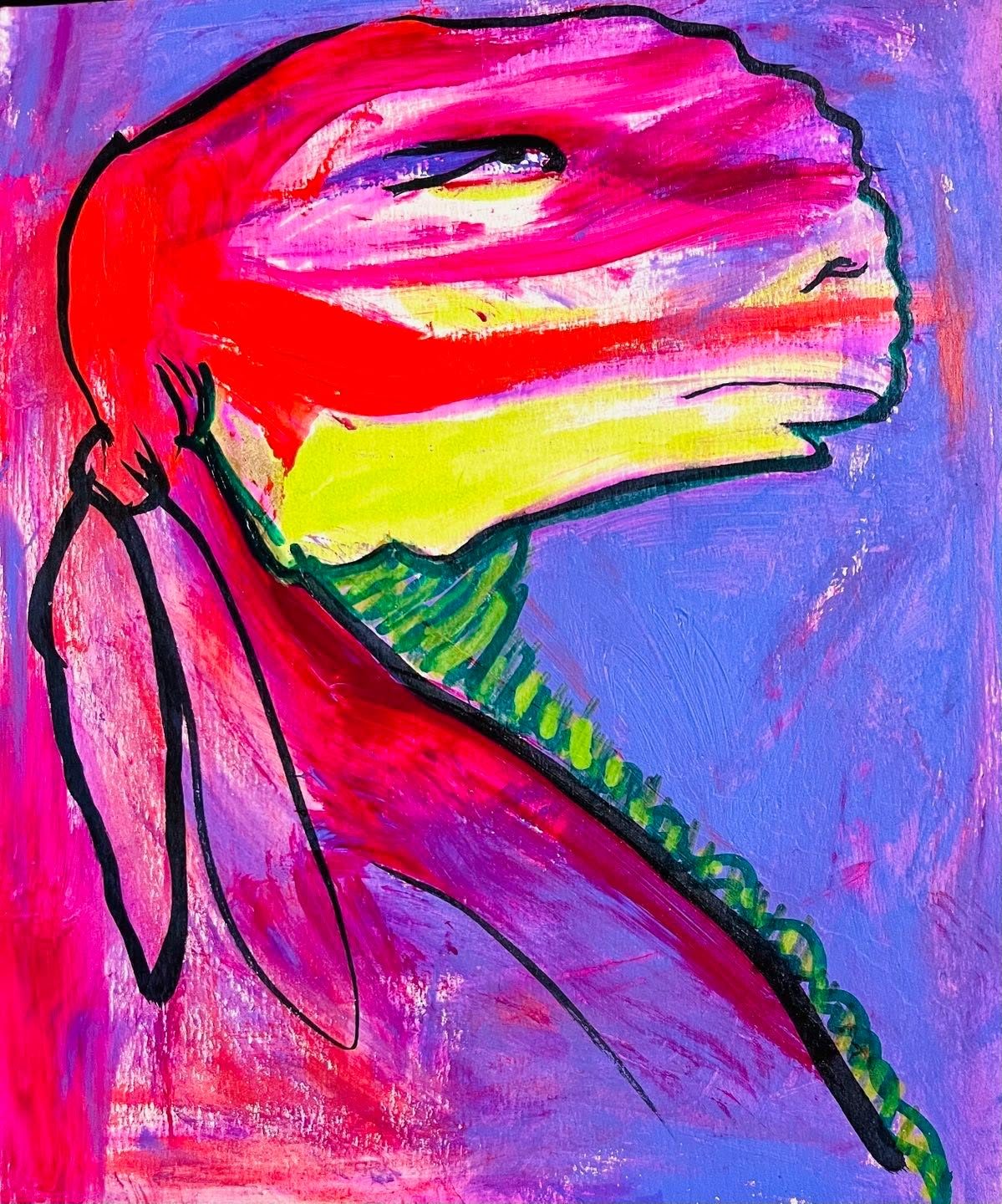 Drawing No. 1,273, 'Bandanas made Rollo feel sinister.', posted JAN 16, 2023