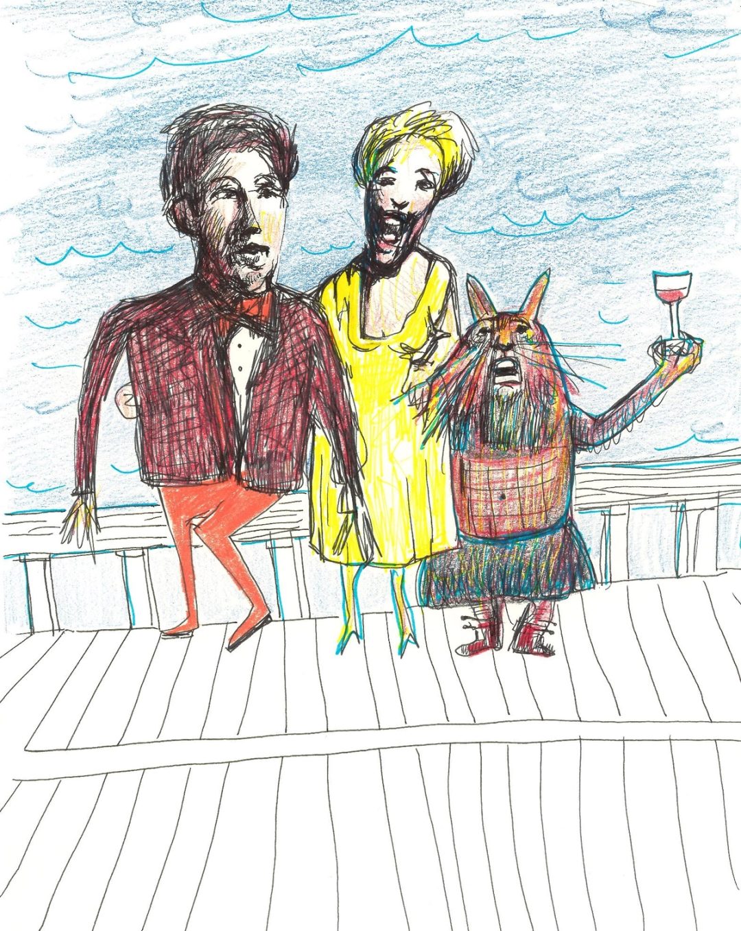 Drawing No. 782, 'Cruising', posted SEP 23, 2021