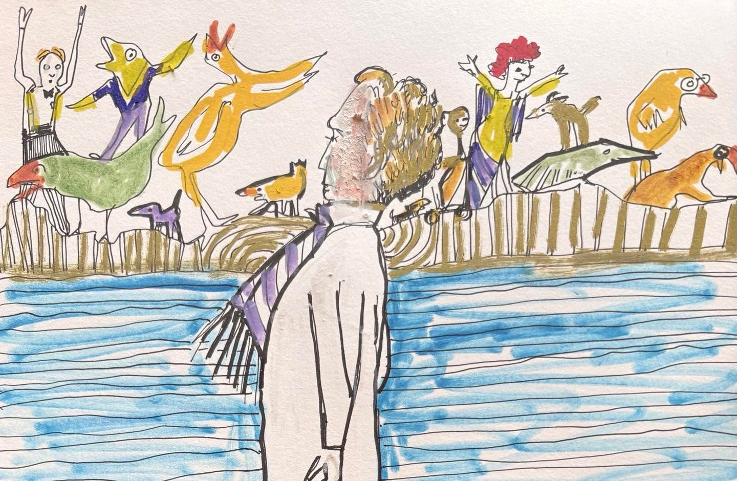 Drawing No. 2,541, 'The new tenor had caused a great rise in ticket sales.', posted APR 15, 2026