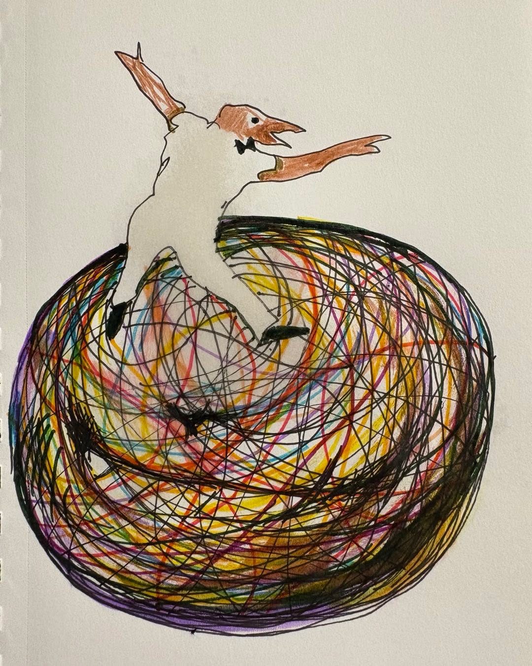 Drawing No. 2,675, 'Amazingly, Pruitt's rubber and ball had developed a sense of humor.', posted AUG 10, 2026