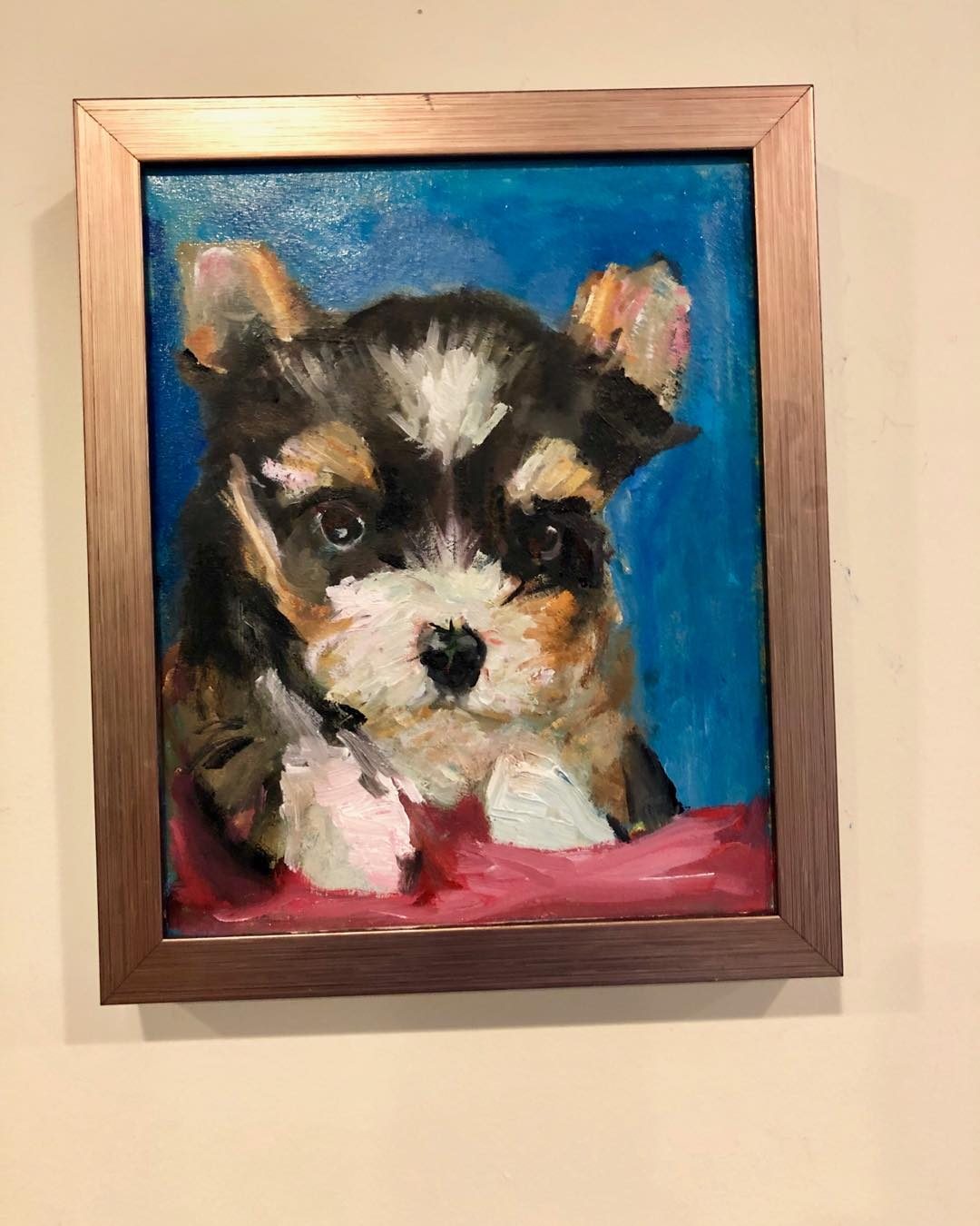 Drawing No. 22, 'Latest puppy portrait', posted MAY 3, 2019