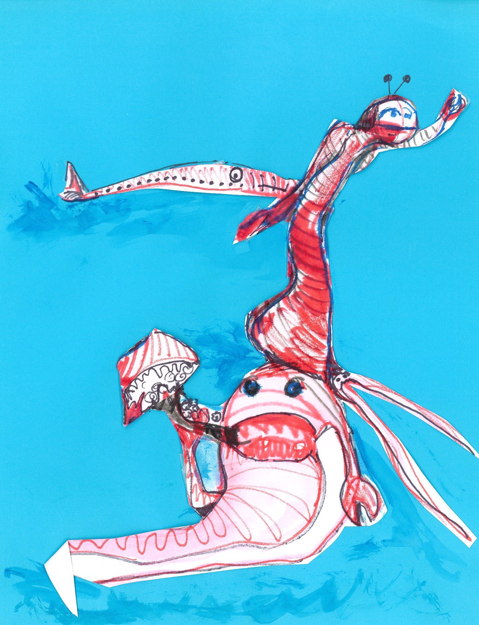 Drawing No. 1,425, 'Hailing a Cab', posted JUN 13, 2023