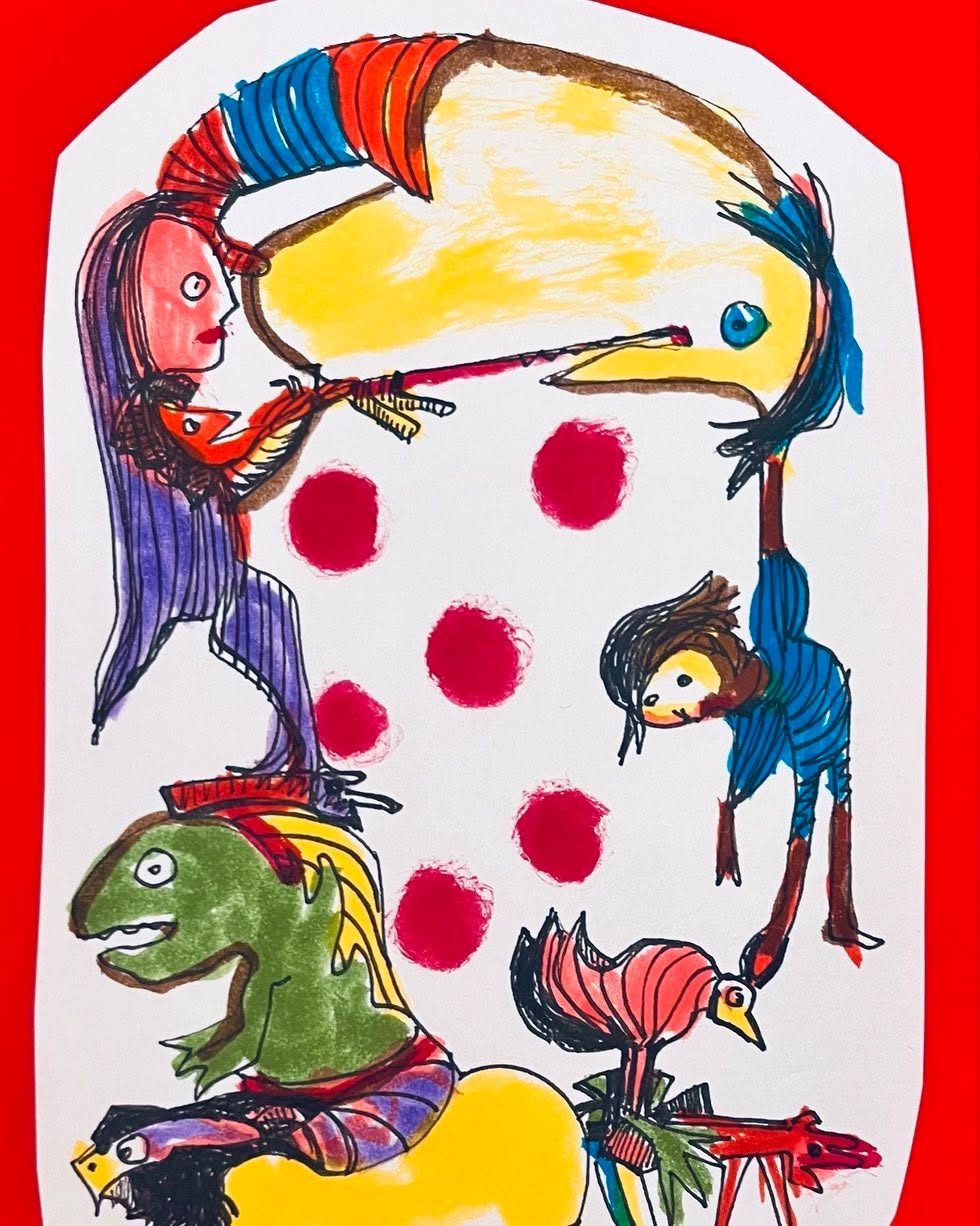 Drawing No. 1,909, 'Middle school was challenging--and fun.', posted SEP 12, 2024