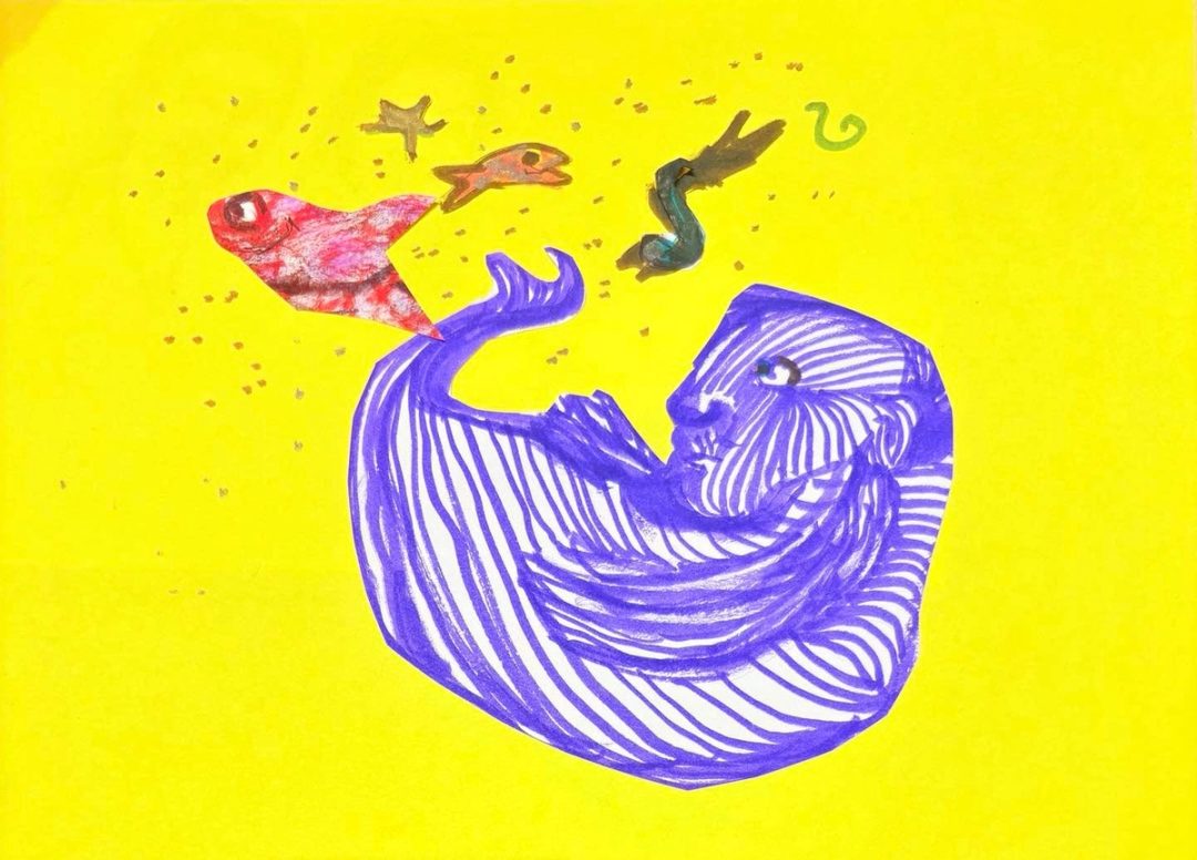 Drawing No. 2,218, 'The striped bass disguise allowed Wilberforce to study local pond life without disturbing anyone.', posted JUN 28, 2025