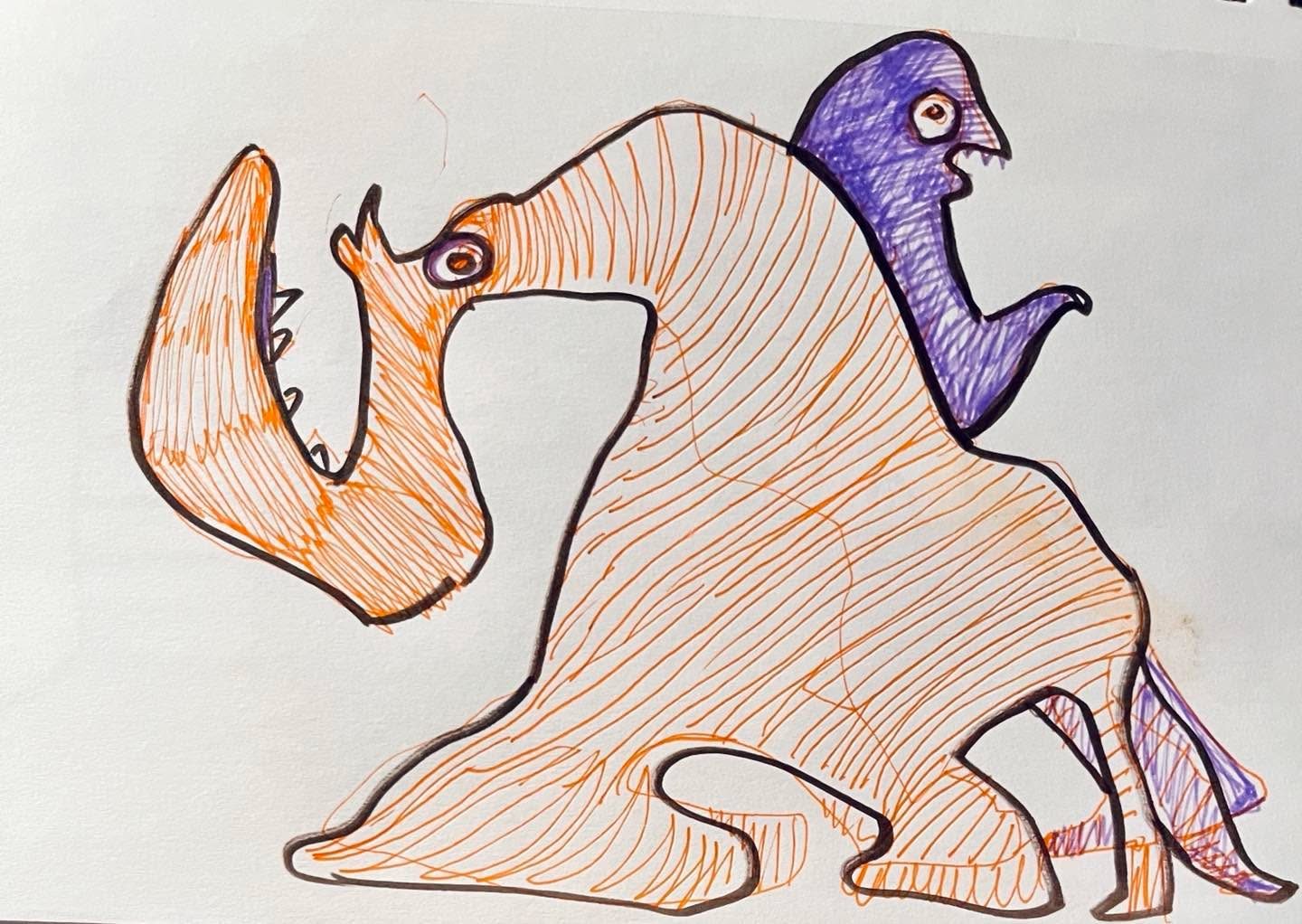 Drawing No. 1,156, 'Miss Pilch was no longer awed by her uncredentialed life coach.', posted SEP 23, 2022