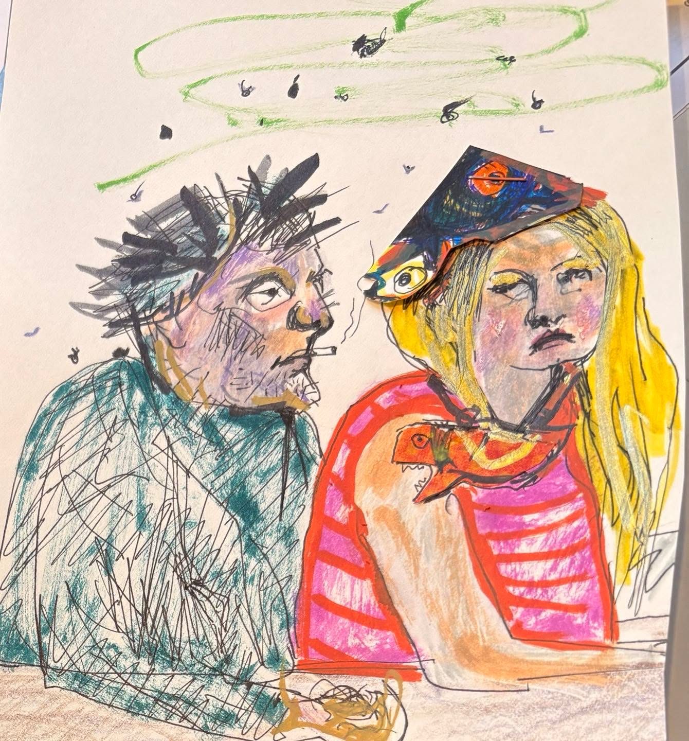 Drawing No. 2,250, 'Uncooked, the Borchards' new organic bistro, was not gaining a lot of traction.', posted JUL 27, 2025
