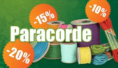 Home page banner Paracord up to -20%