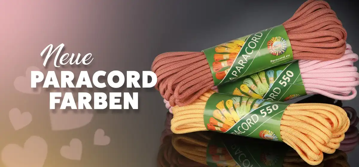 New paracord colours banner