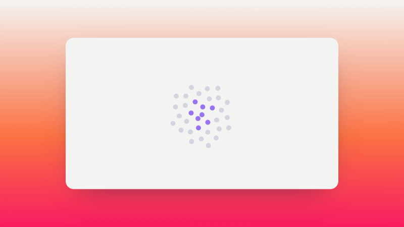 Abstract illustration of opinion dots clustering tightly around one central strength