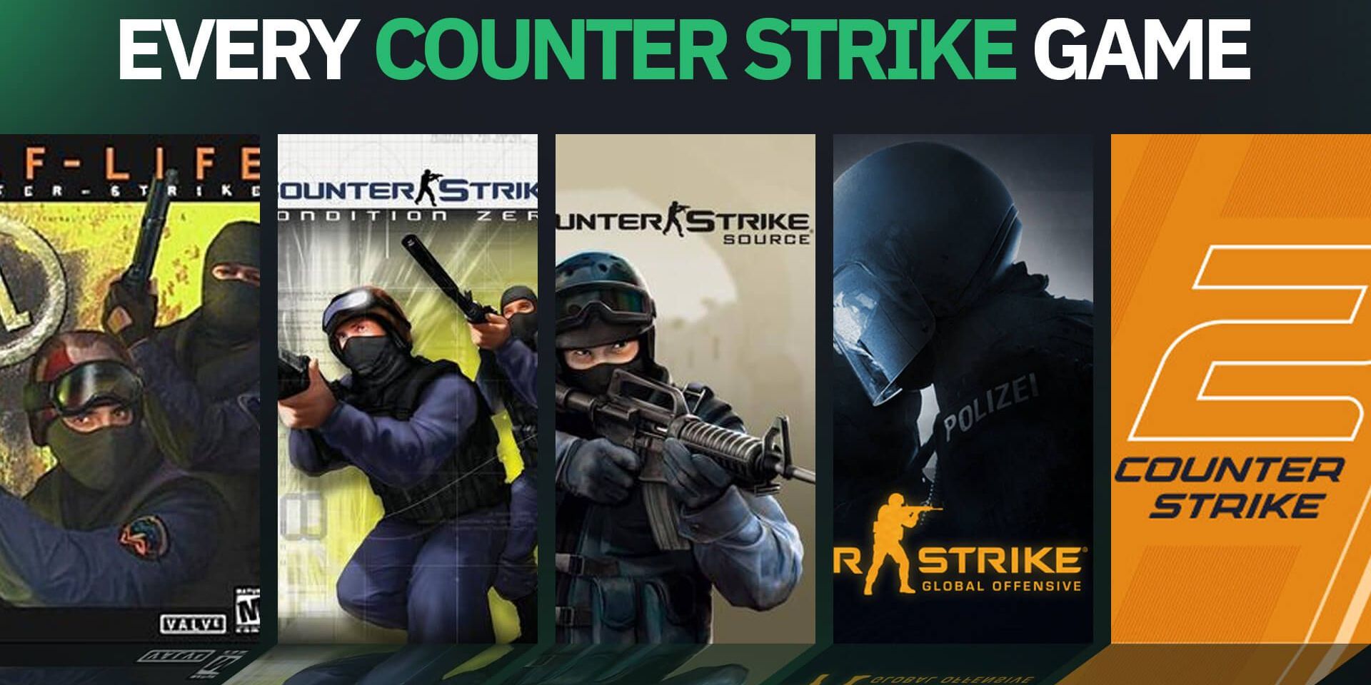 counter strike games in one image