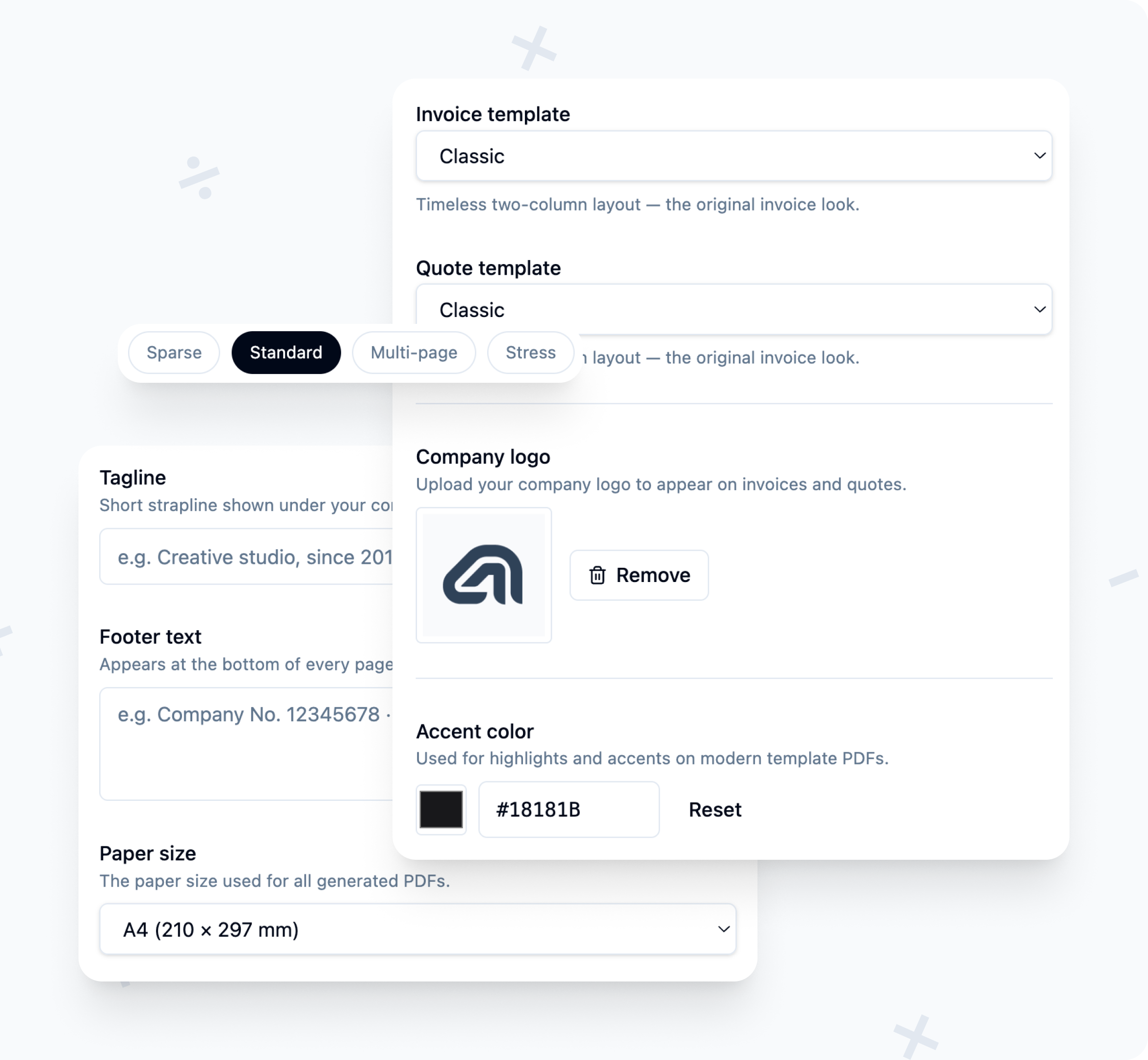 PDF Export & Branding